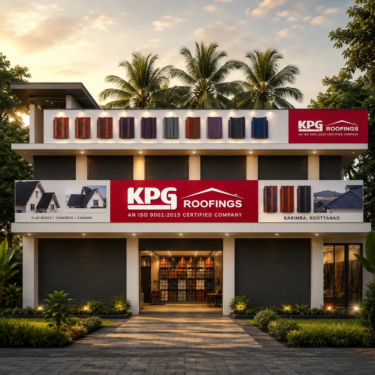 KPG Roofings showroom